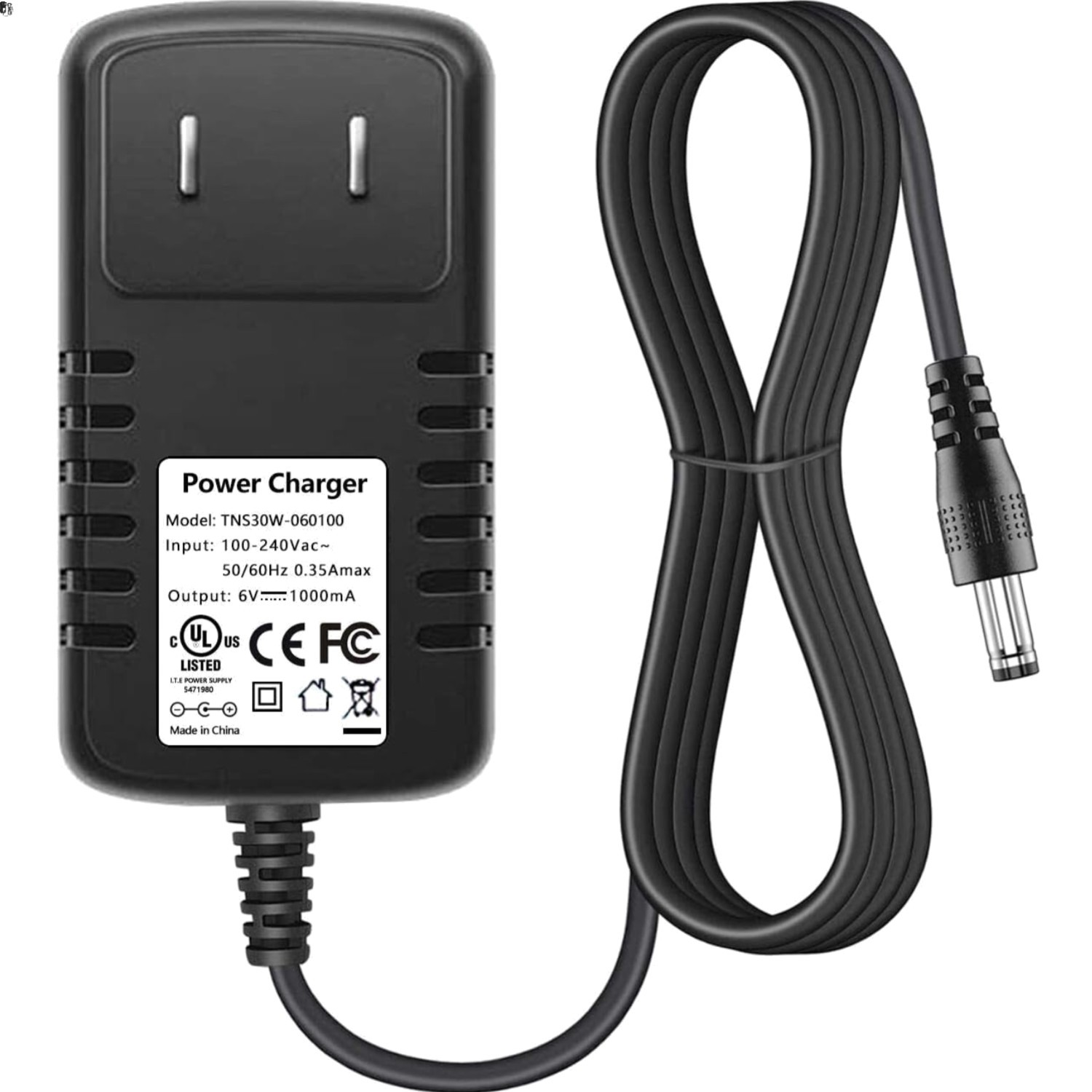 6V Kids Ride On Car Charger, 6 Volt Battery Charger for Kid Trax Toddler Quad…