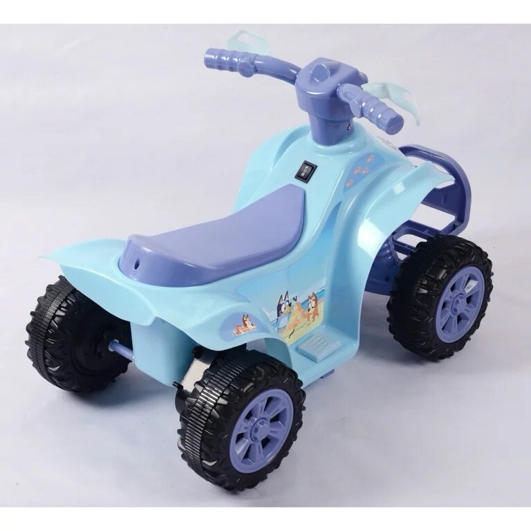 Bluey 6V ATV Quad for Kids – Powerful and Safe Ride-On Toy with Rechargeable …