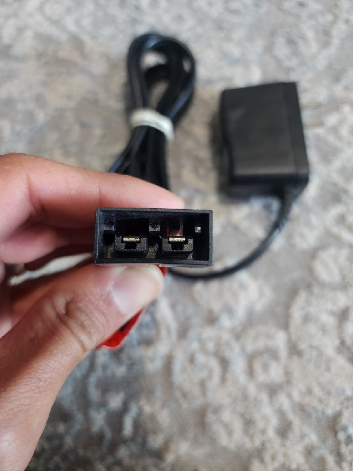 Power Wheels 6V Battery Charger Plug Power supply OEM Charging Cable 00801-1483