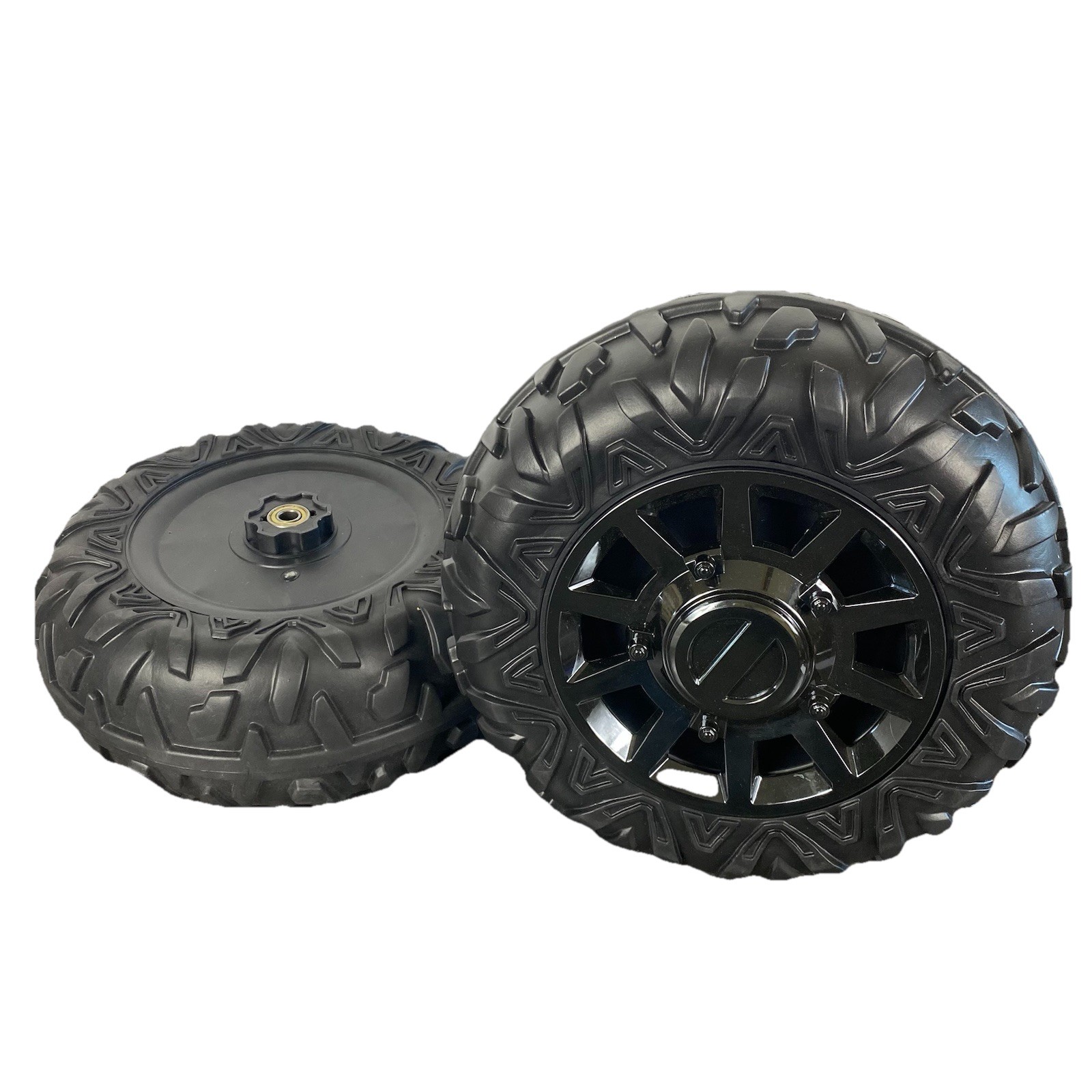 2-Pack Power Wheel Tires 13″ EVA Solid Upgrade Car/SUV/UTV/ATV 1.2cm Hole Alliga