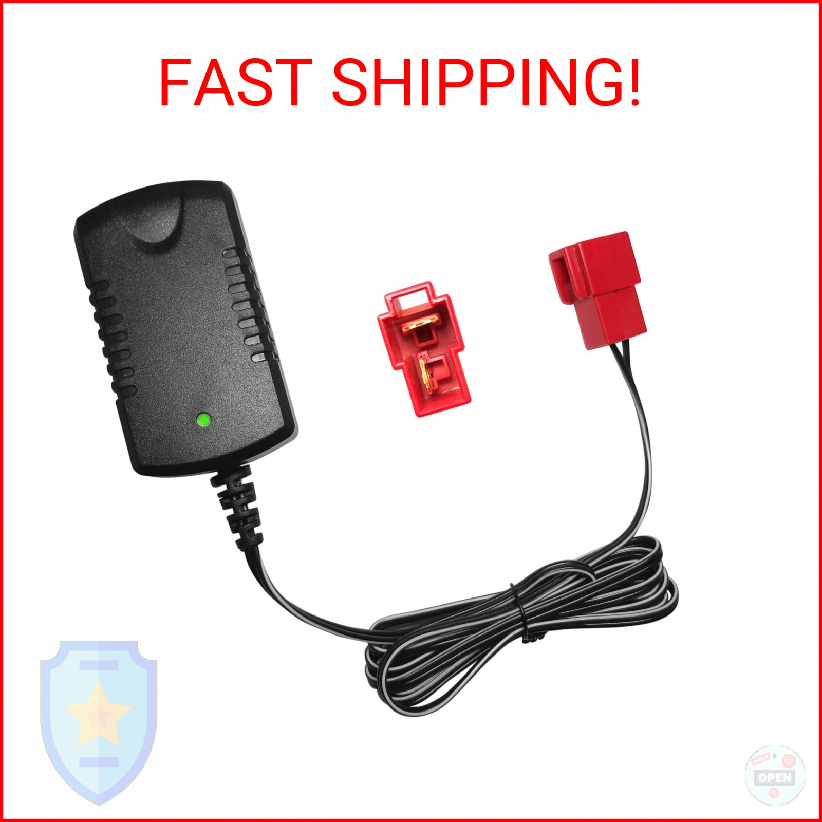 6V Kids Ride On Car Charger for 6 Volt Battery, 7v800ma Charger for BMX X6 Kid T