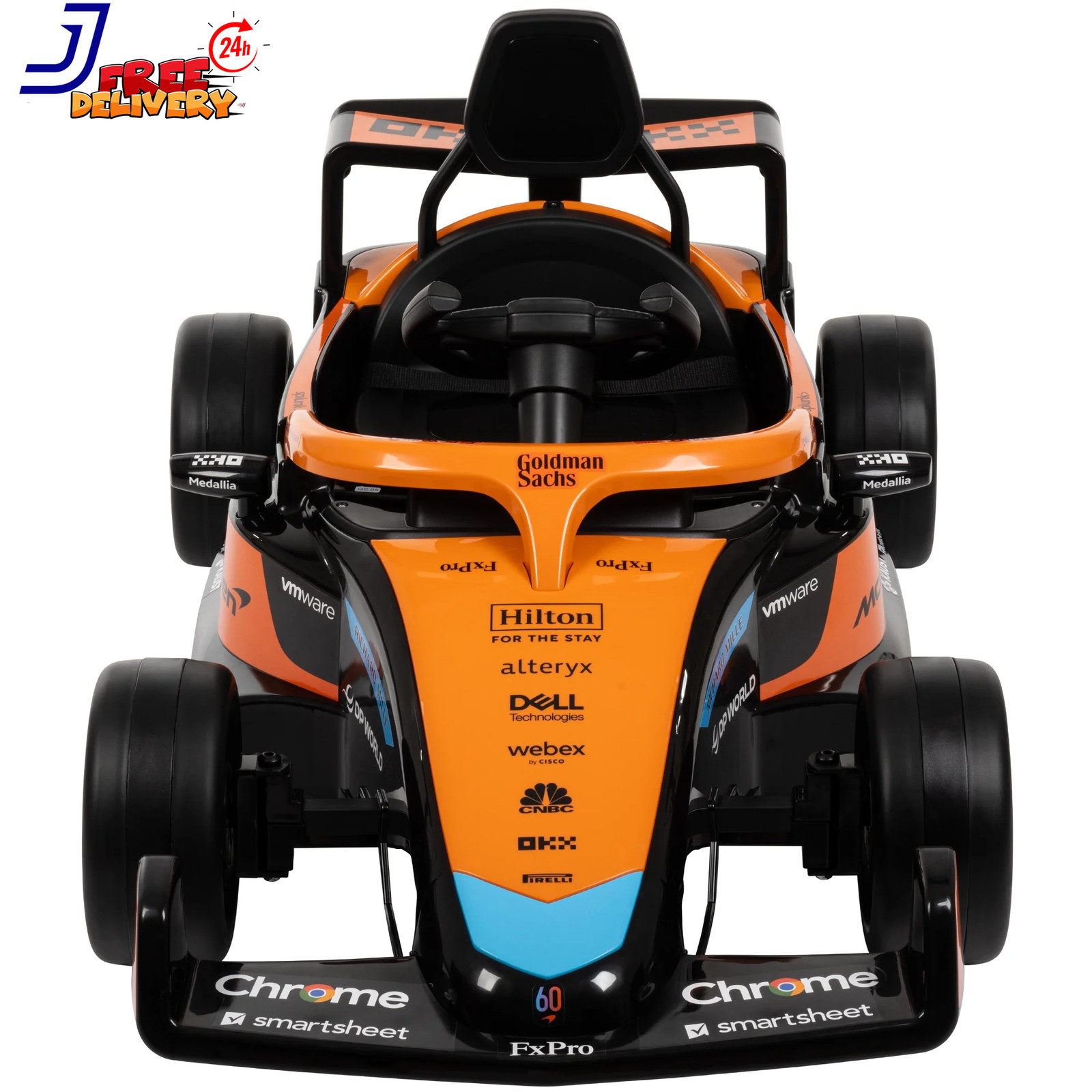 12V Mclaren F1 Race Car Kids Battery Ride-On Toy Remote Control FREE SHIPPING
