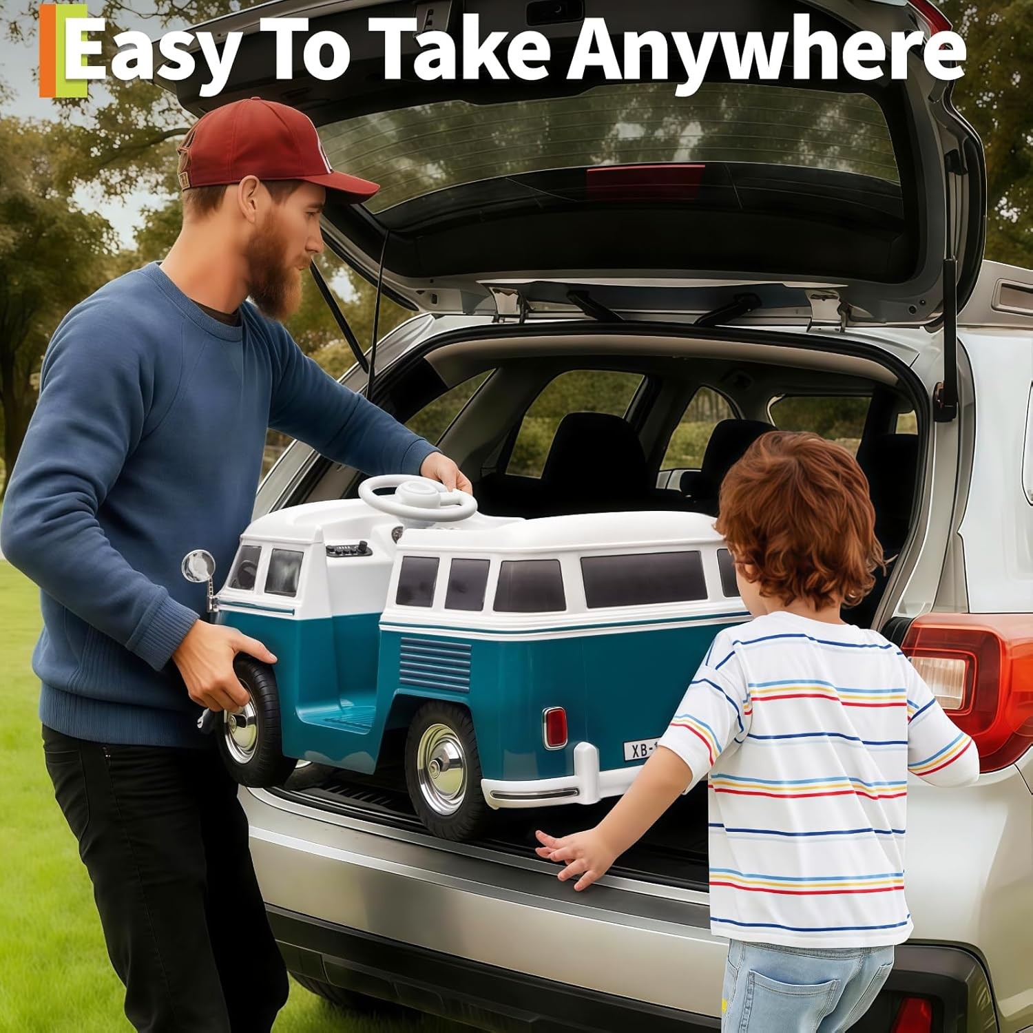 6V Ride on Toys for Kids Licensed Volkswagen Electric Car