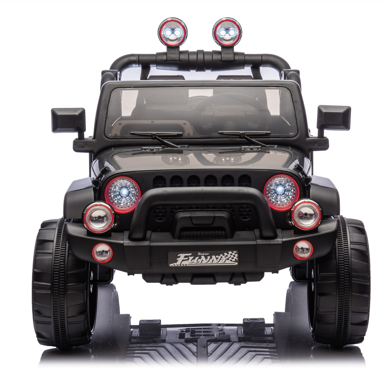 24V Kids Ride On Electric Car W/Parents Control,2WD,Rear suspension for Aged 3-8