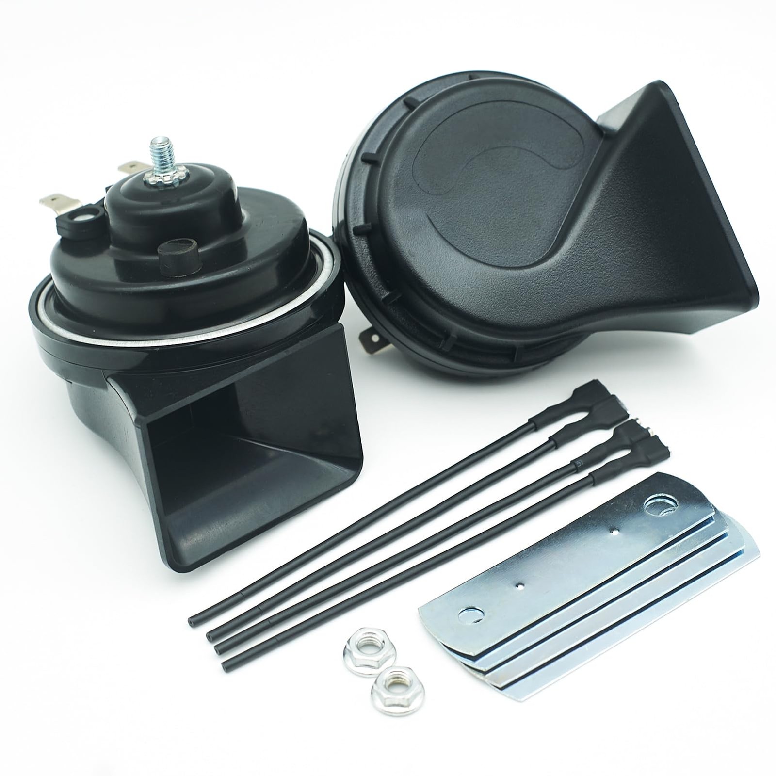Super Loud 12V Waterproof Car Horn Kit – Dual Tone for Vehicles