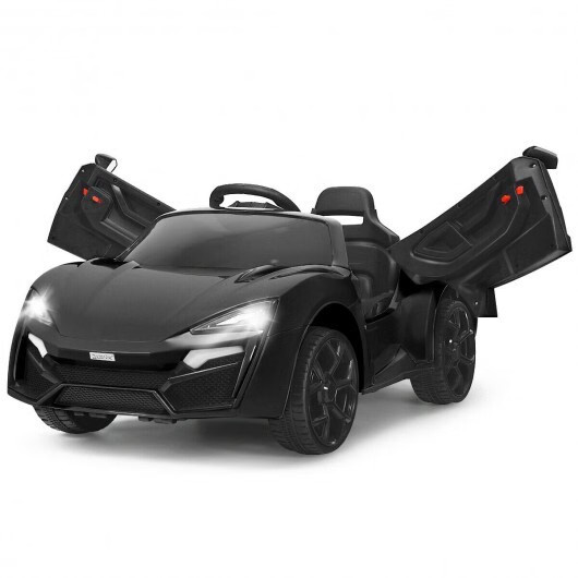 12V Kids Ride-On Car 2.4G RC Electric Vehicle w/ LED