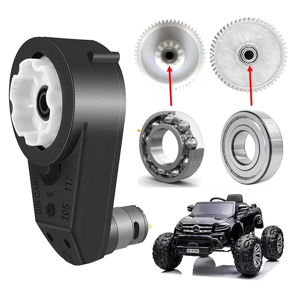 High Torque 24V Motor 200W Gearbox – Upgrade for Kids’ Ride-On Vehicles