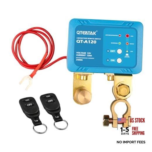 Remote Battery Disconnect Switch – Anti-Theft, Battery Leakage Auto Control
