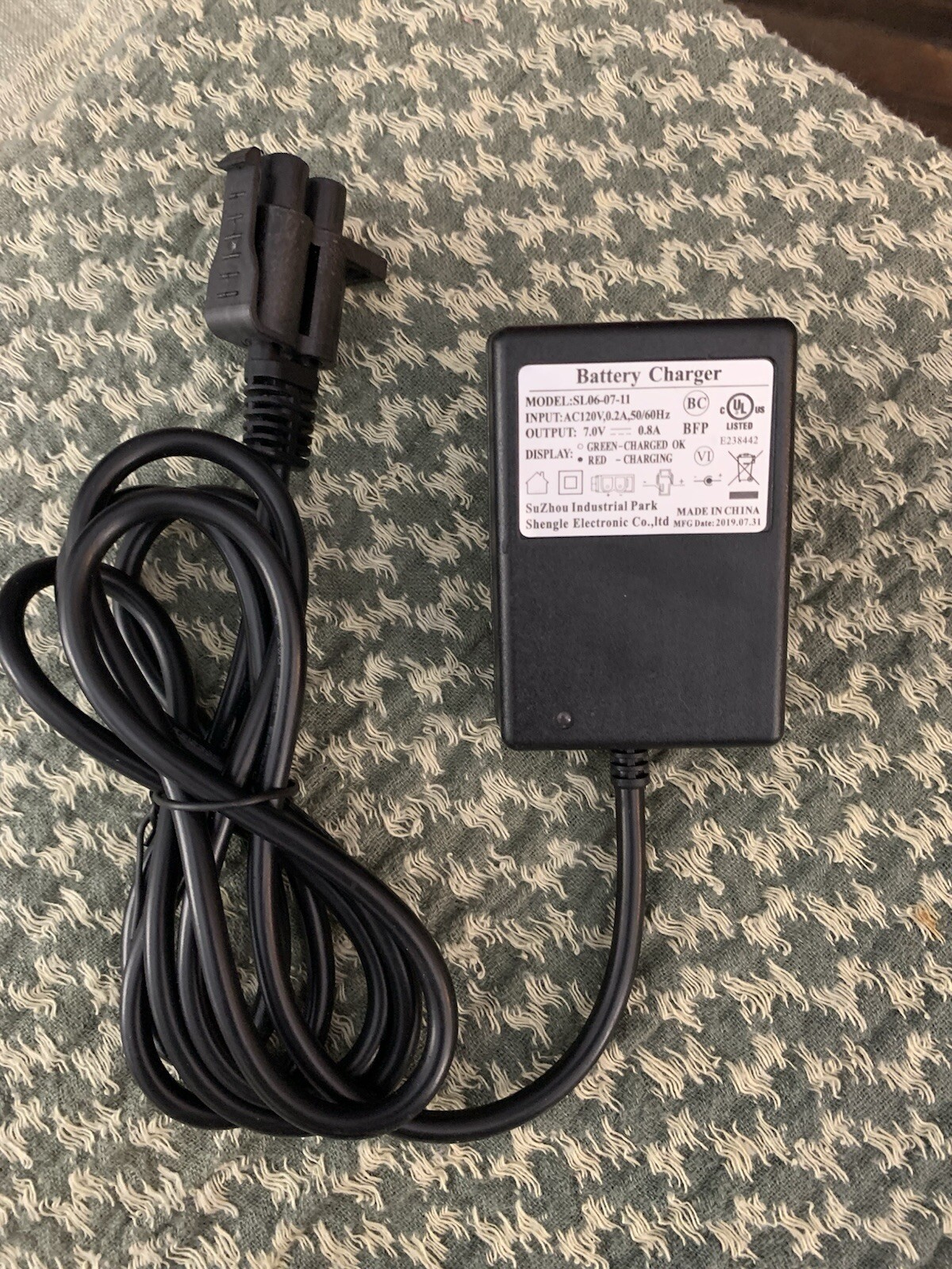Battery & Charging Cord For Children’s Ride On Toys