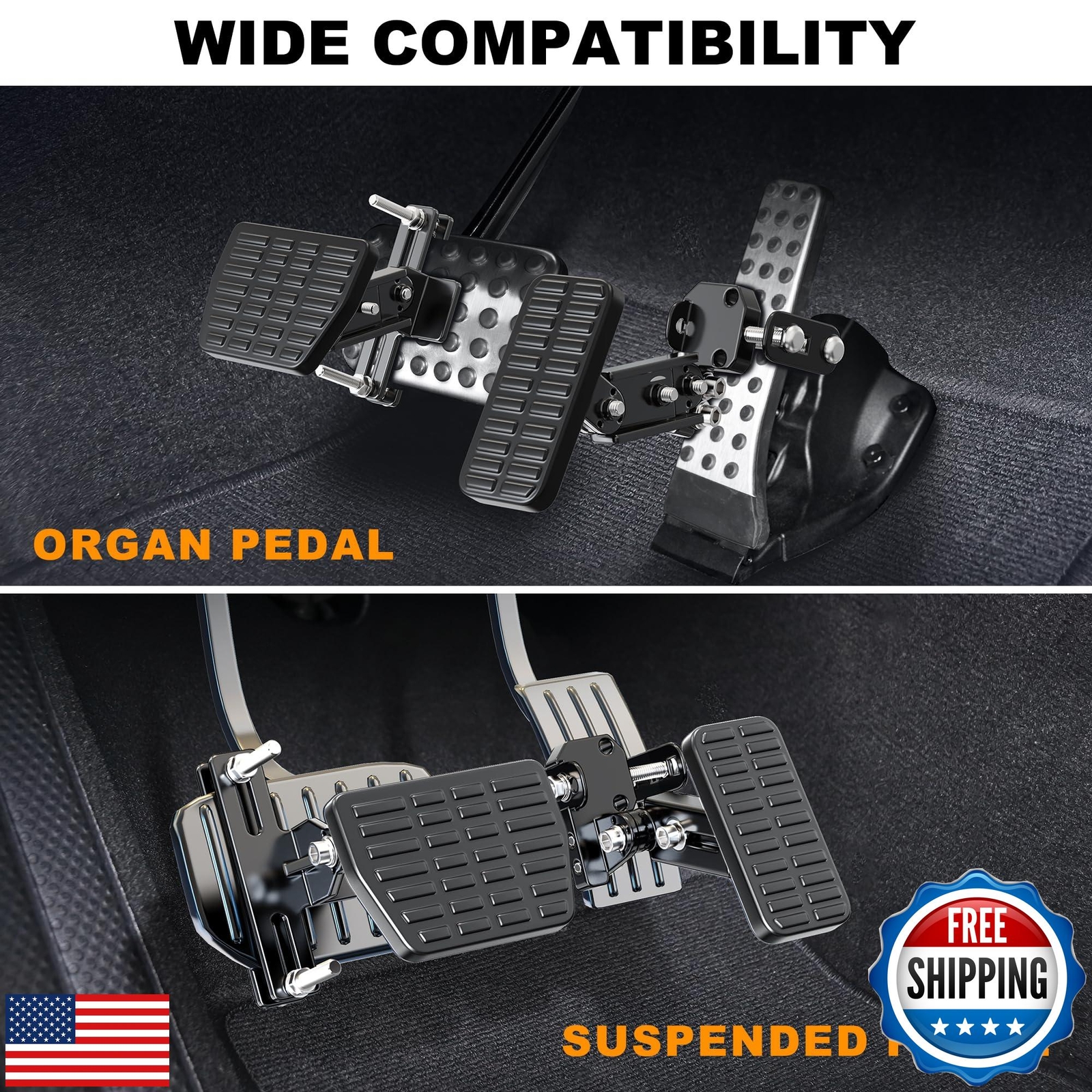 Gas and Brake Pedal Extenders for Short Drivers People Driving Cars, G