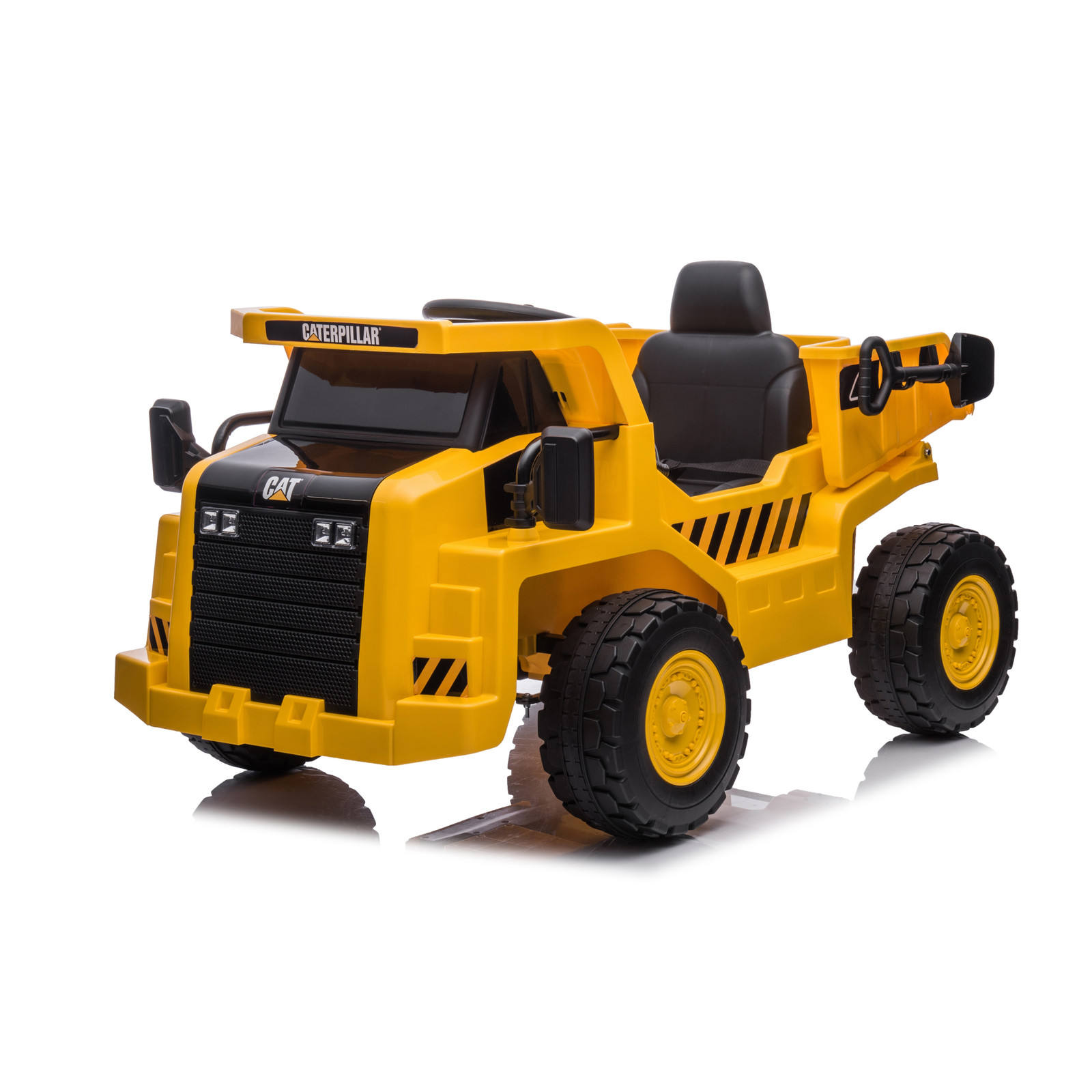 12V CAT Electric Dump Truck Ride On Toy Car Construction Battery Power Kids Gift