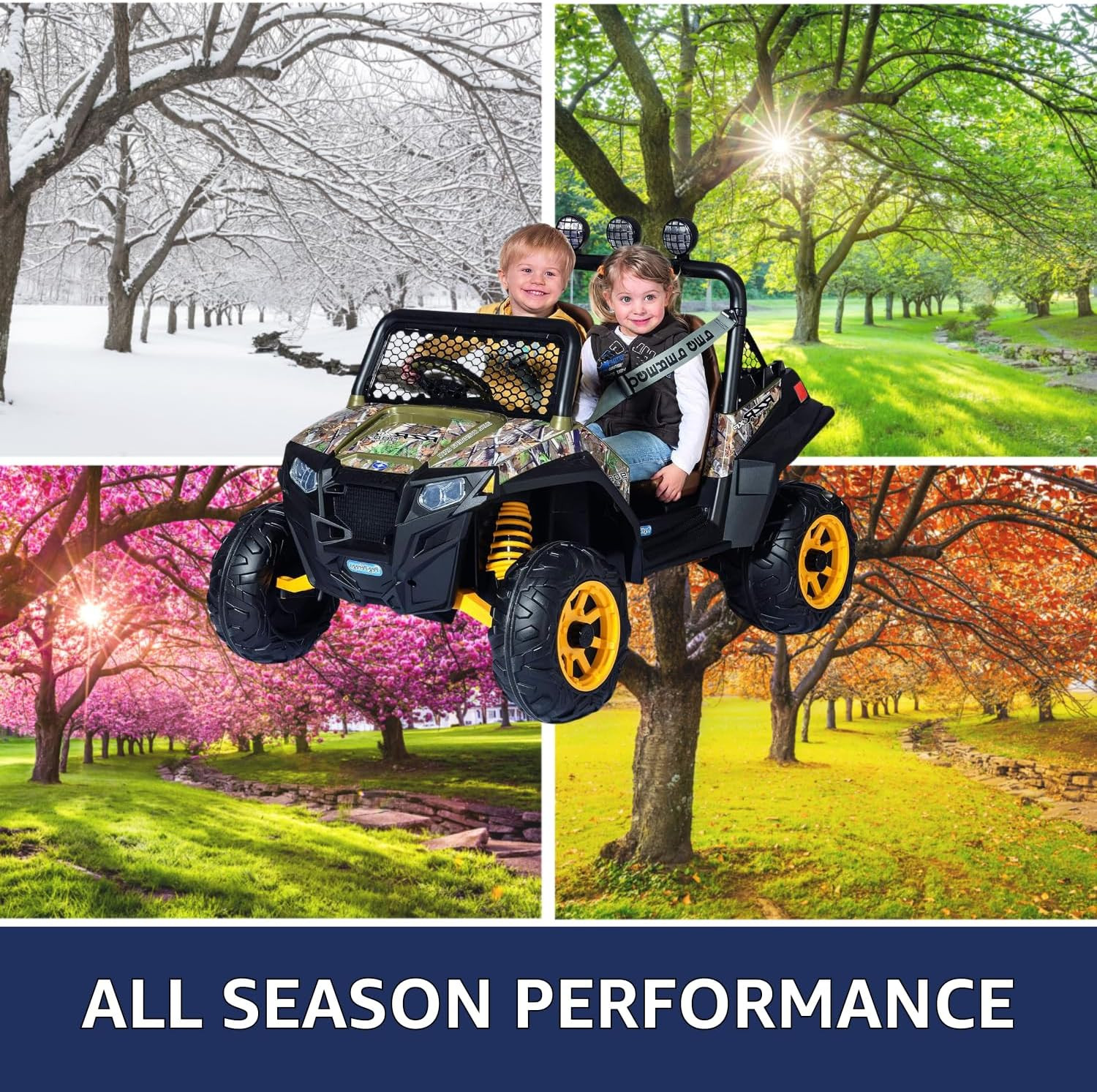 Peg Perego Official 12 Volt Replacement Battery for Ride on Toys. All Season Per