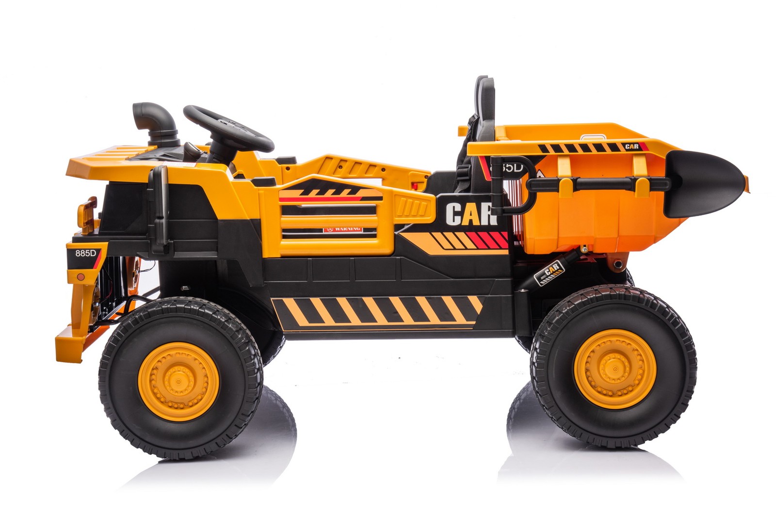 12V 7Ah Ride On Dump Truck 2-Seater Construction Vehicle Car Parent RC Control
