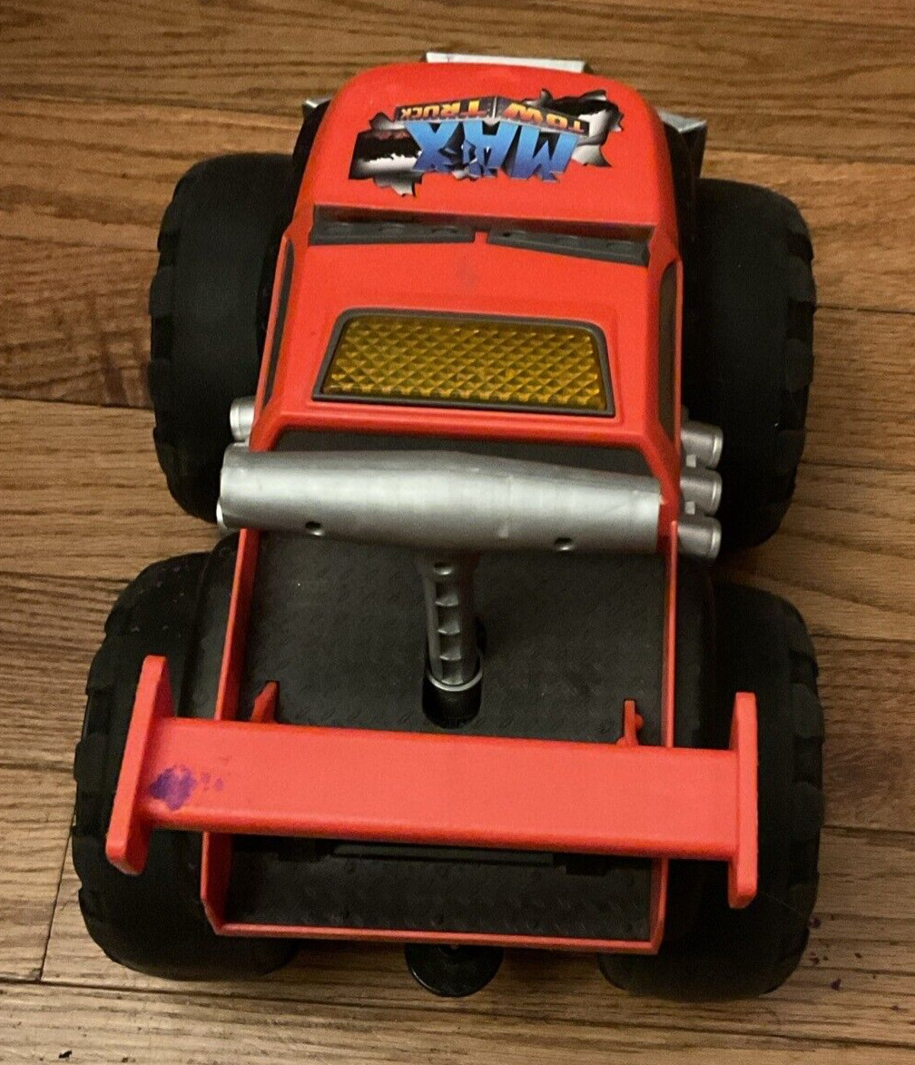 MAX Tow Truck 200lbs Red Electronic Talking Jakks Pacific 2014 TOW DOESN’T WORK