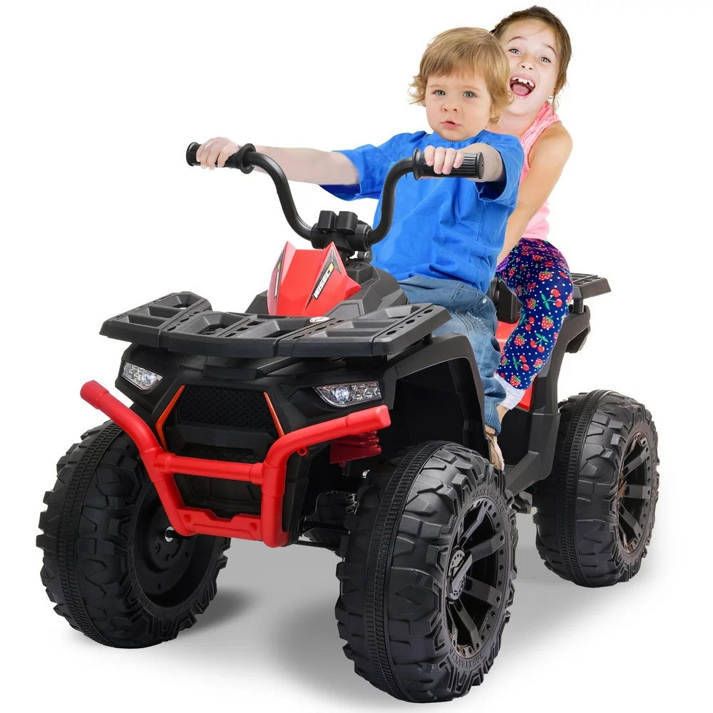 24V Kids Ride on ATV with 2 Seater, 2* 200W Motor 9AH Battery Powered Electric C