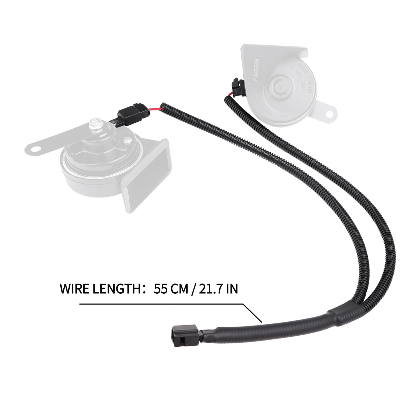 AOLIHAN Car Horn for Toyota with 1 to 2 Plug Compatible with Toyota, 12V Wate…