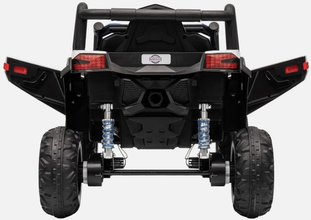 Kids Battery Powered Ride-On UTV Off-Road Buggy Car w/ Remote Blue/Black/White