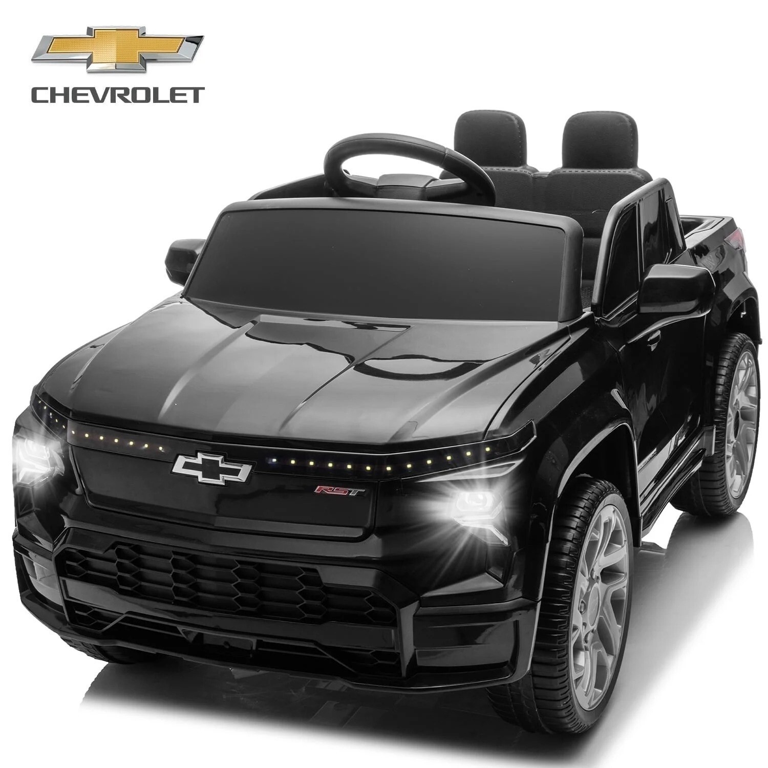 Licensed Chevrolet Silverado 24V Kids Ride on Truck Electric Car Toy with Remote