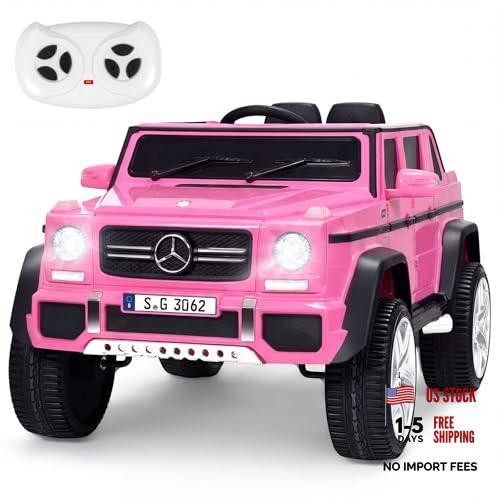 Ride on Car, Licensed Mercedes-Benz Maybach, 12V Battery Powered Vehicle Pink