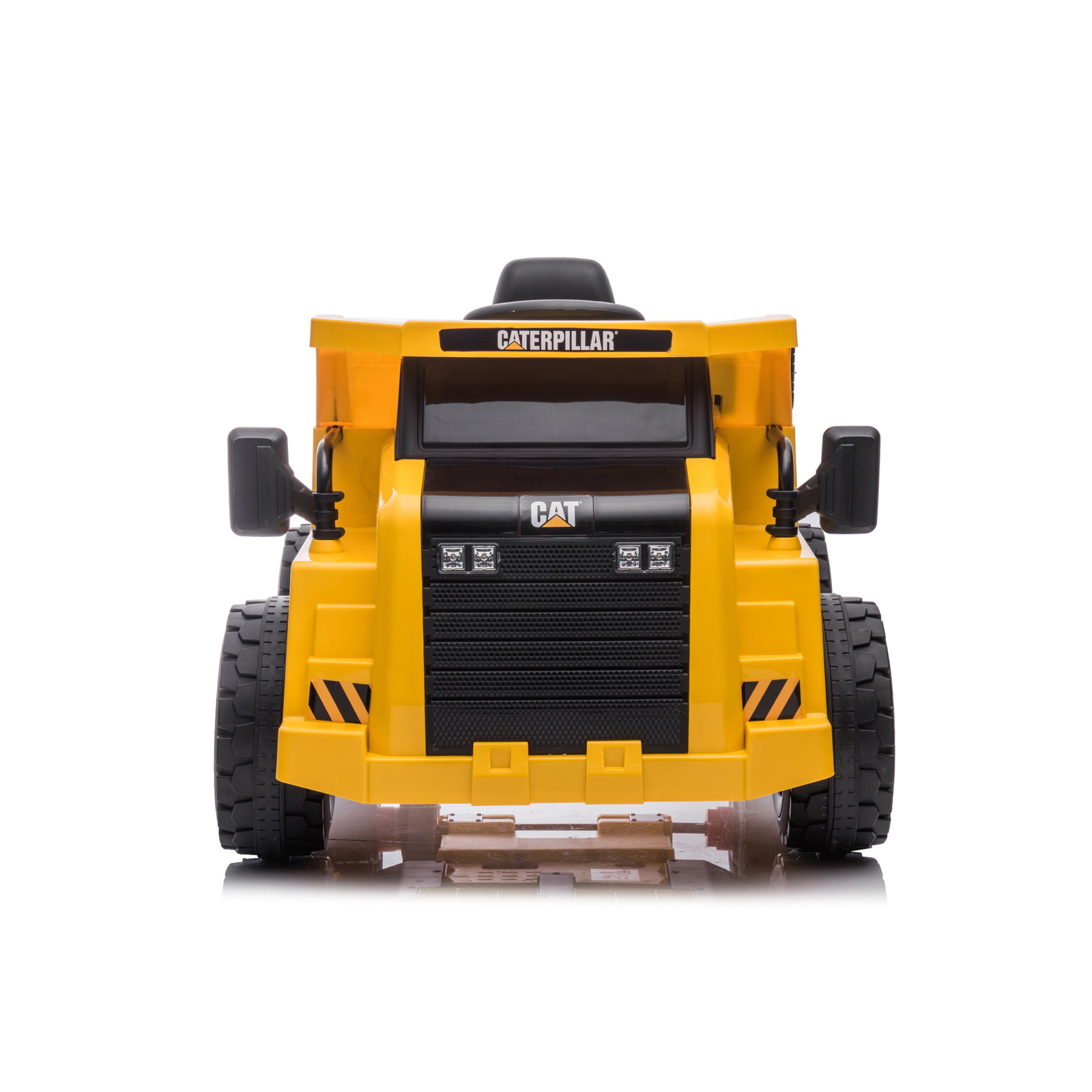 12V CAT Electric Dump Truck Ride On Toy Car Construction Battery Power Kids Gift
