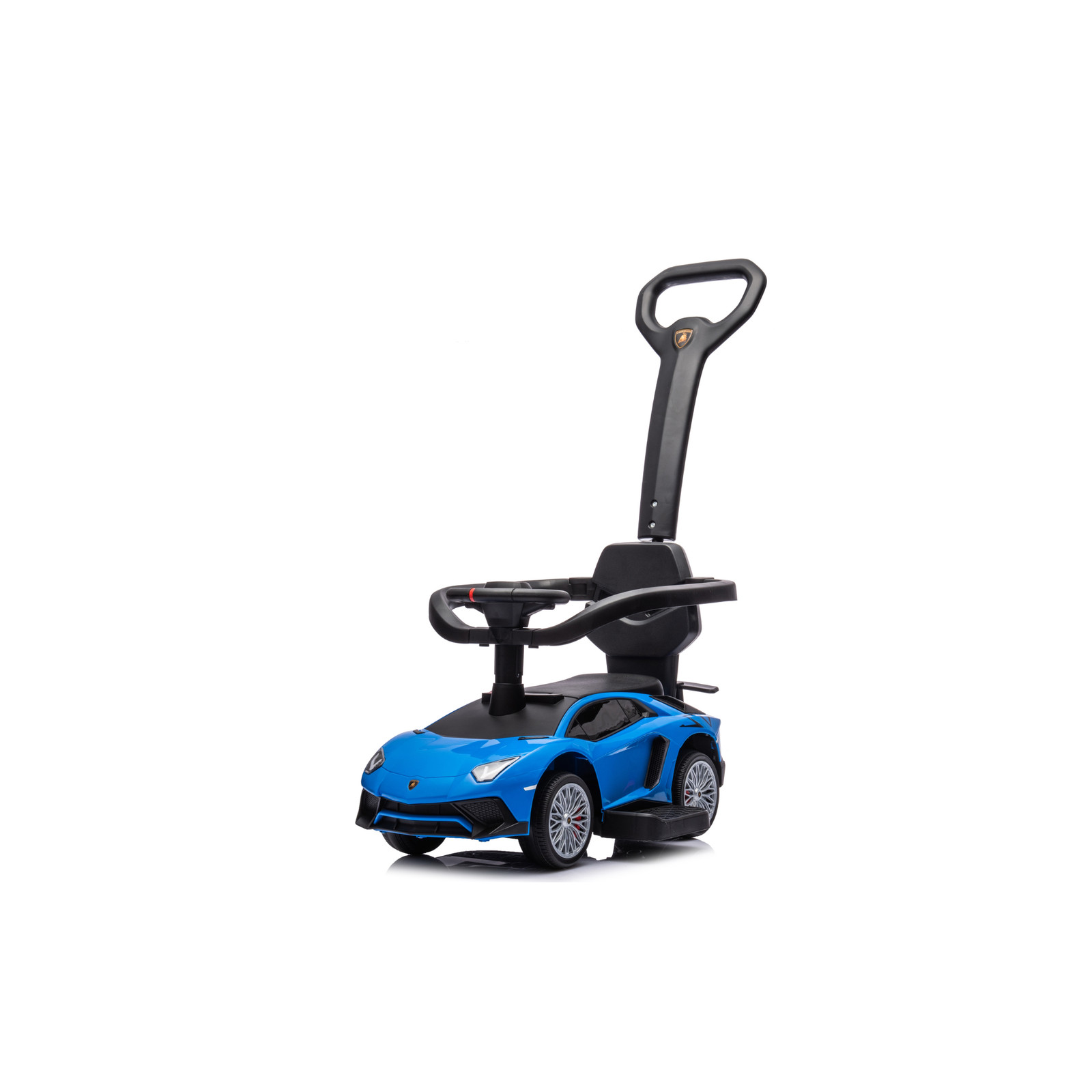 Lamborghini 3-in-1 Kids Push Ride On Toy Car Licensed Stroller Walker 66lb Cap