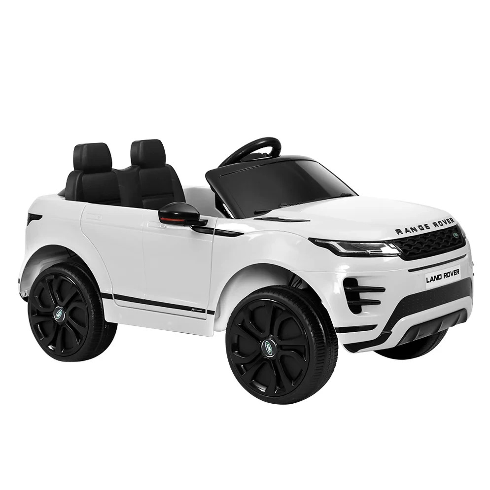 Best Choice Products Kids 24V 2-Seater Licensed Range Rover Ride-On Car- White