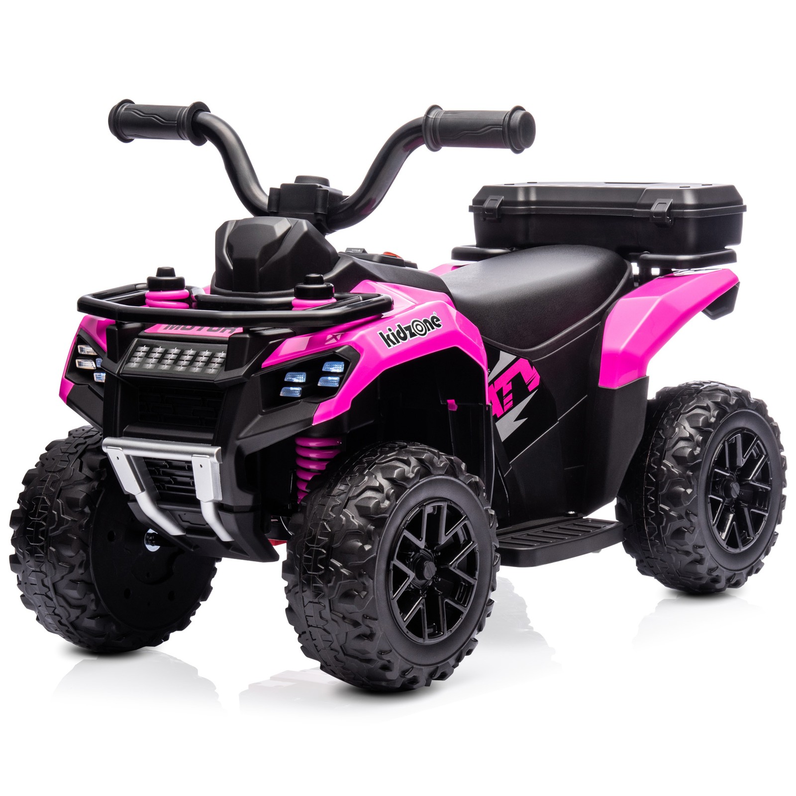 Kidzone Electric 6V Ride on ATV for Toddlers Safe Speed 1.5-2 km/h
