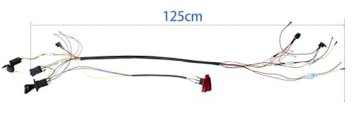 6V 12V 24V DIY Wire Harness Electric Conversion Kit for Kid’s Ride On Toys
