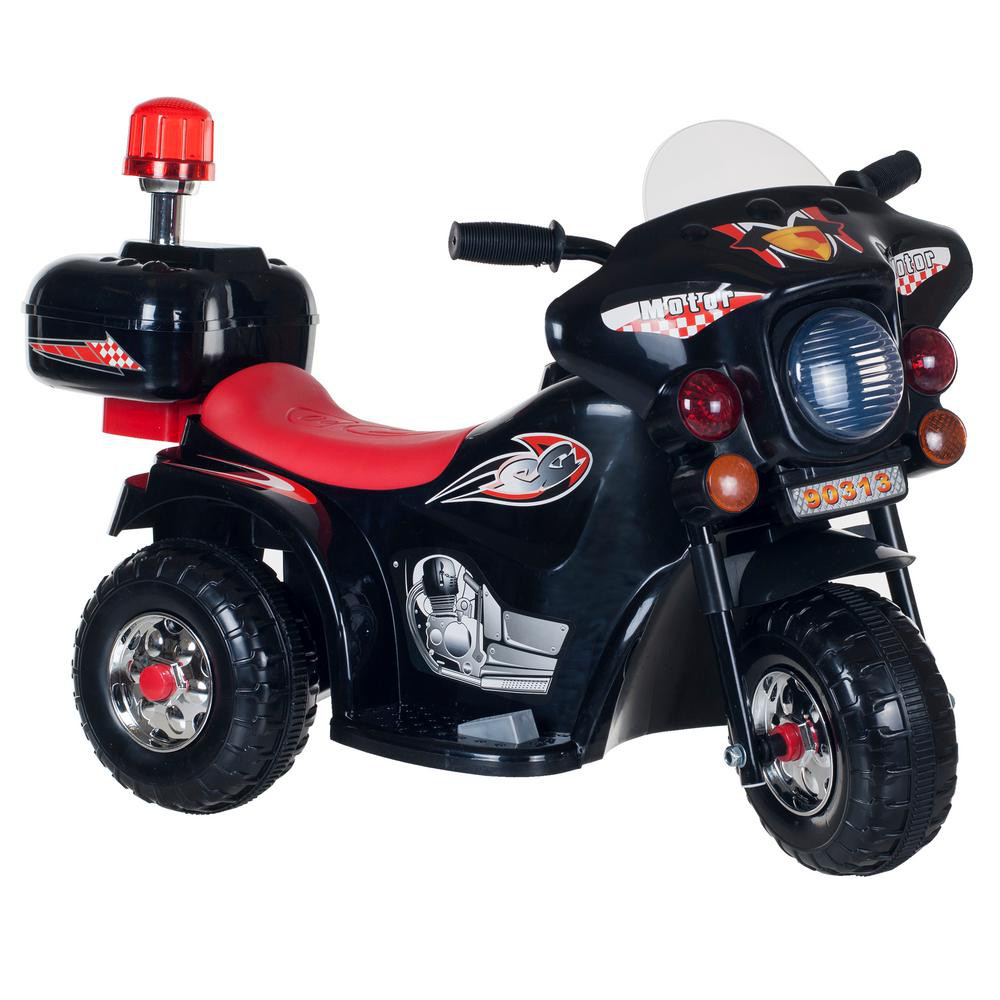 Kids 3-Wheel Electric Motorcycle Battery Powered Ride On Toy 3-6 Yrs Toddler