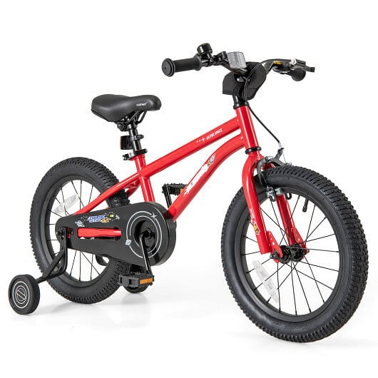 16-Inch Kids Bike Ages 4-7 with Handbrake and Coaster Brake and Bell Ring-16 inc