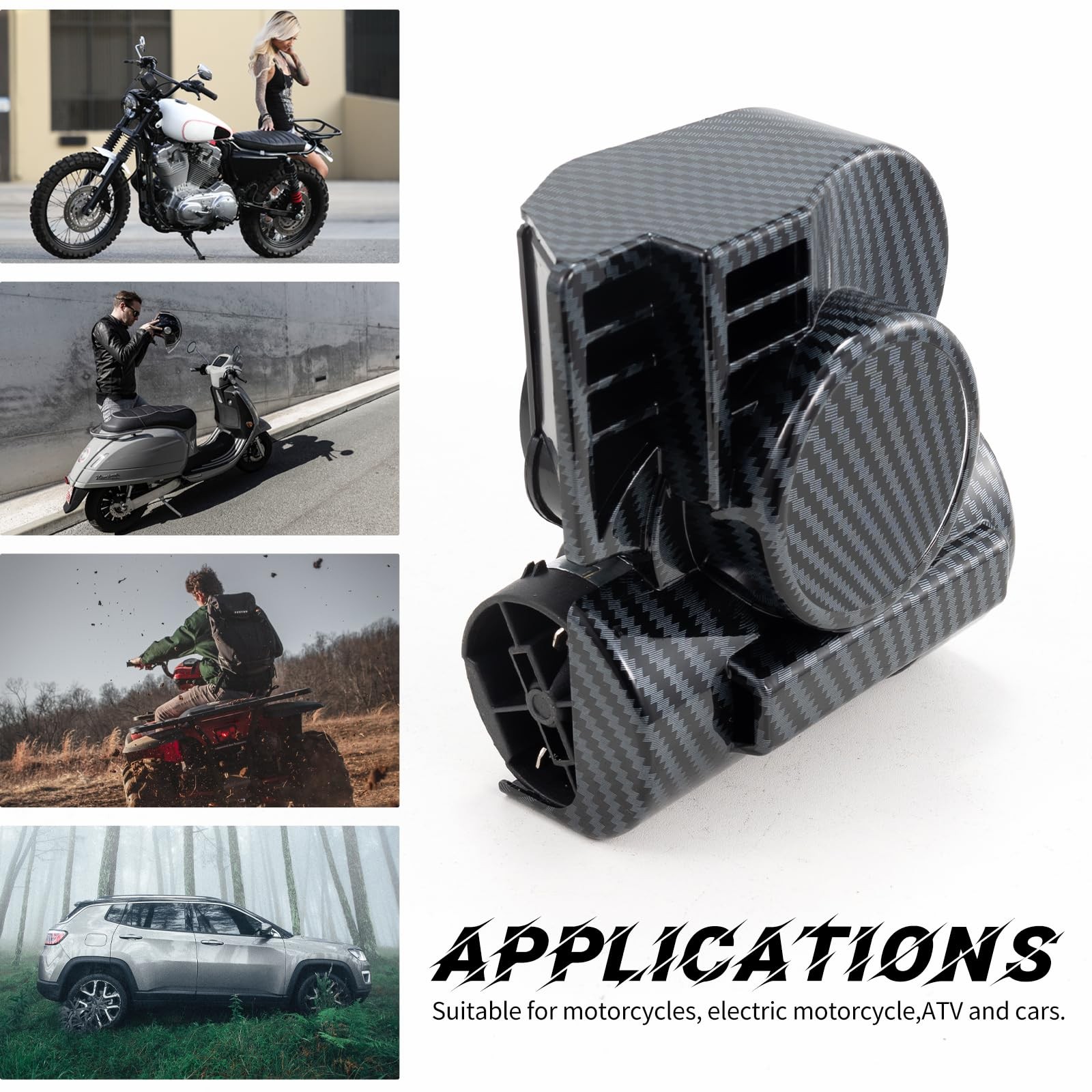 Train Horns for Car Motorcycle Truck Air Horn with Horn Cover for Motorcycle …