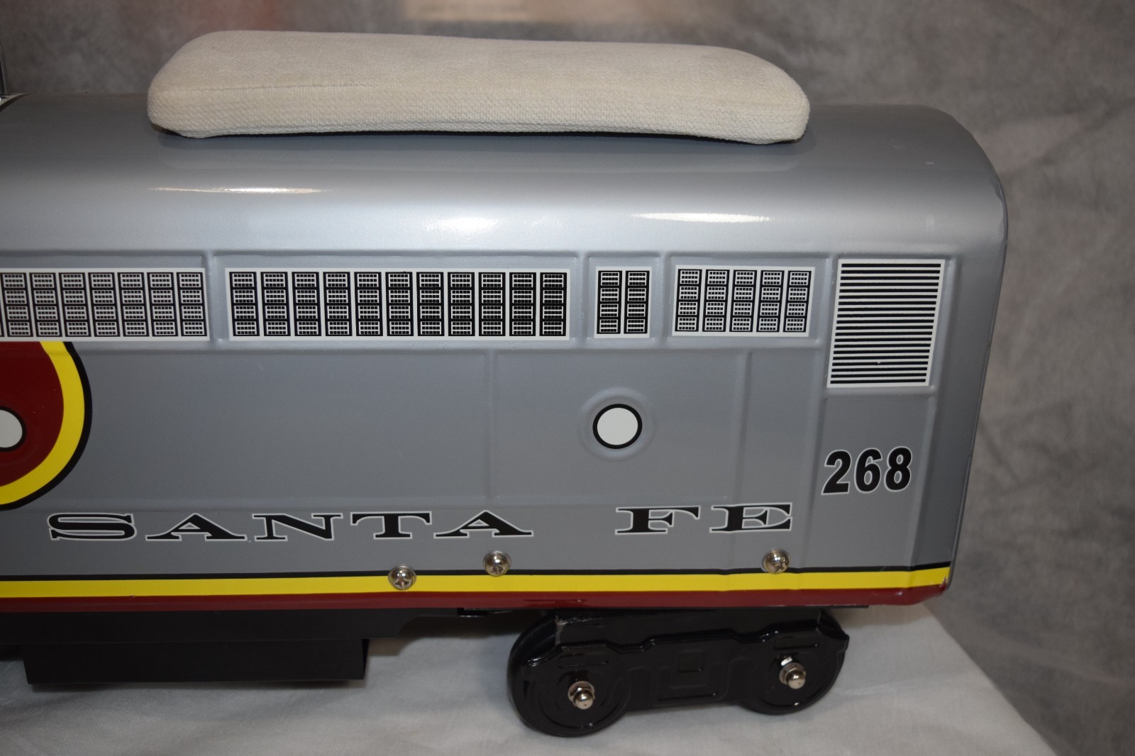 Santa Fe Toddler Ride On Train Morgan Cycle Engine Pressed Steel Heavy Duty VGUC