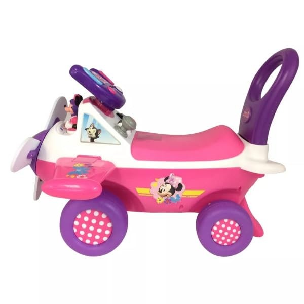 Minnie Mouse Ride On Toy Plane With Lights Sounds And Steering Fun
