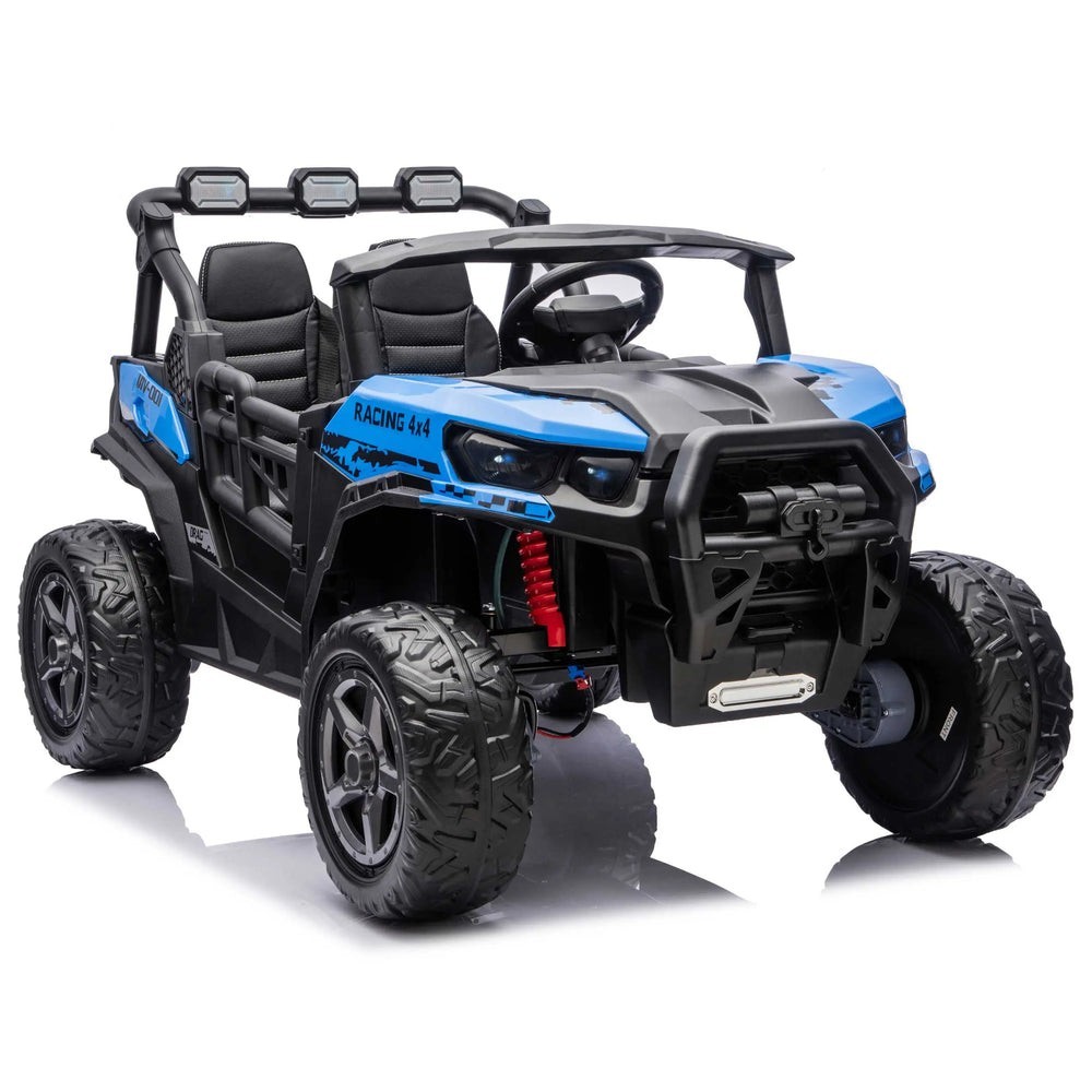 24V 4WD KIDS RIDE ON ELECTRIC UTV CAR 480W 4X POWERFUL MOTORS,2 SEATER LIGHTS+RC