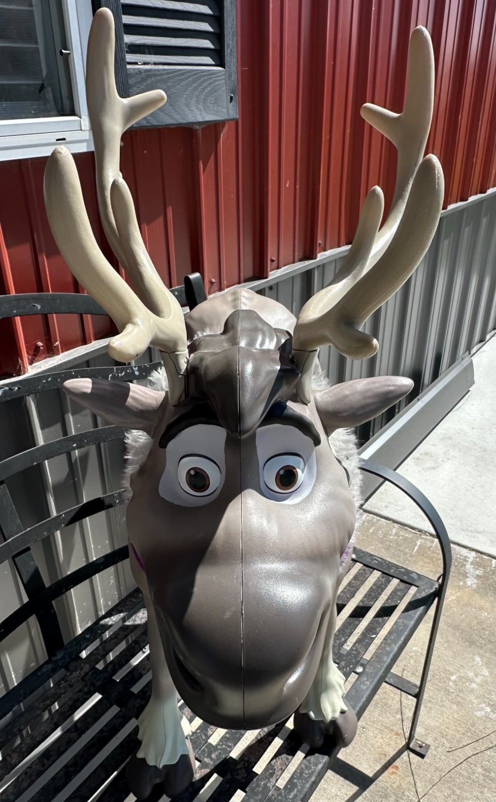 Disney Frozen 2 Playdate Sven Ride On Reindeer Child Size Toy with Sounds Tested