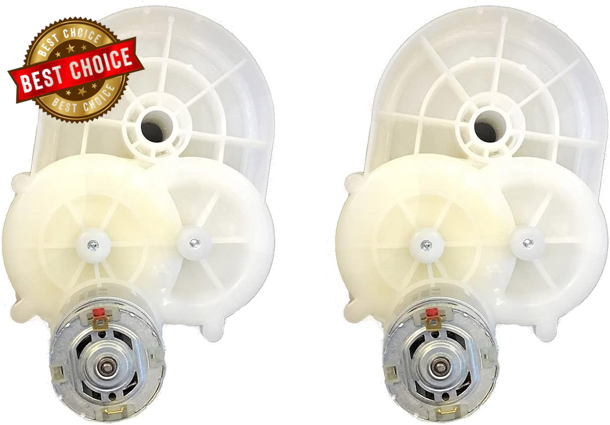 Official Rzr/Gator 12V Motor Gearbox Replacement Kit White