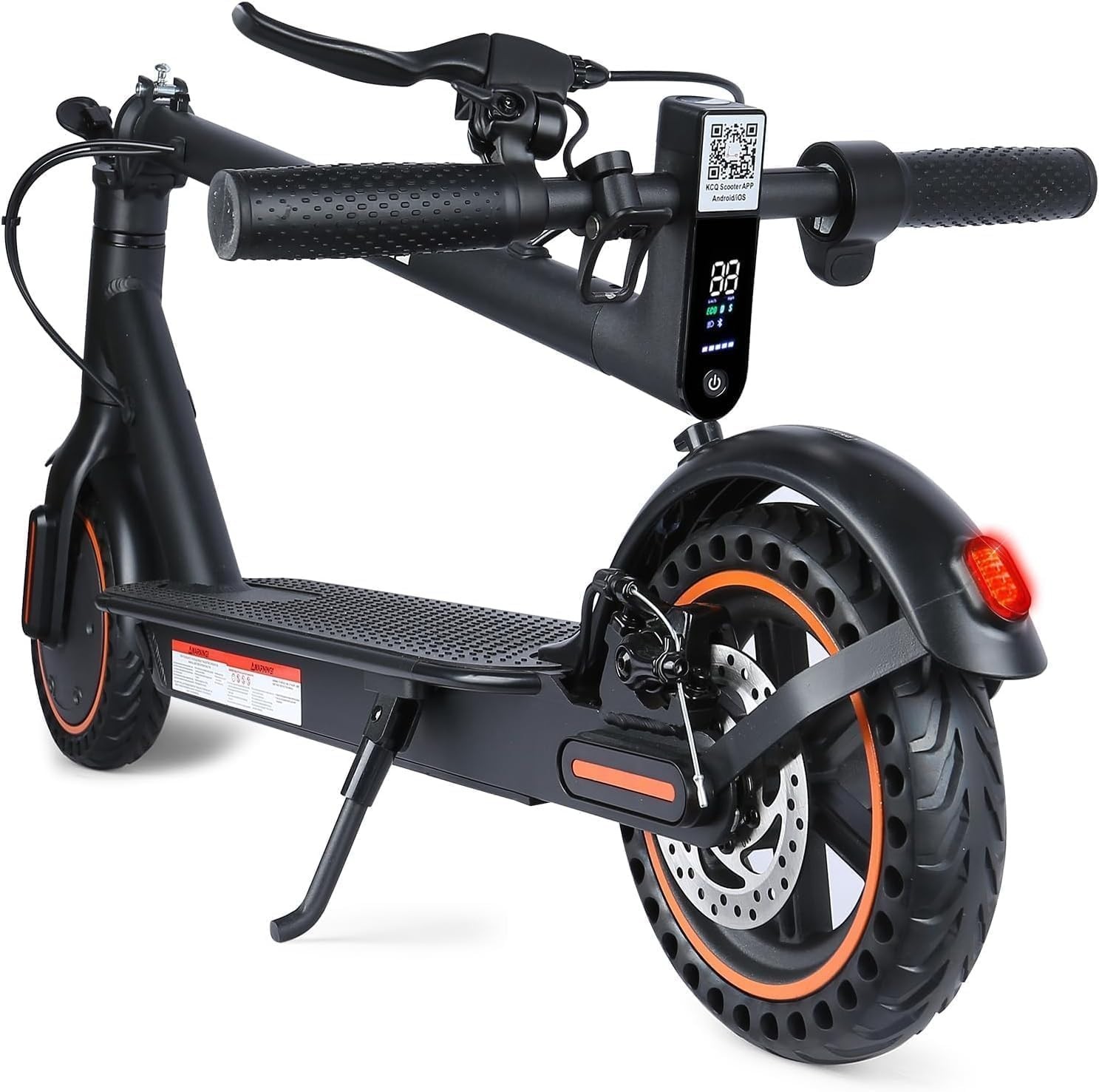 Electric Scooter for Adults, 8.5″ Solid Tires, 350/500W Motor, 16/19MPH Max Spee