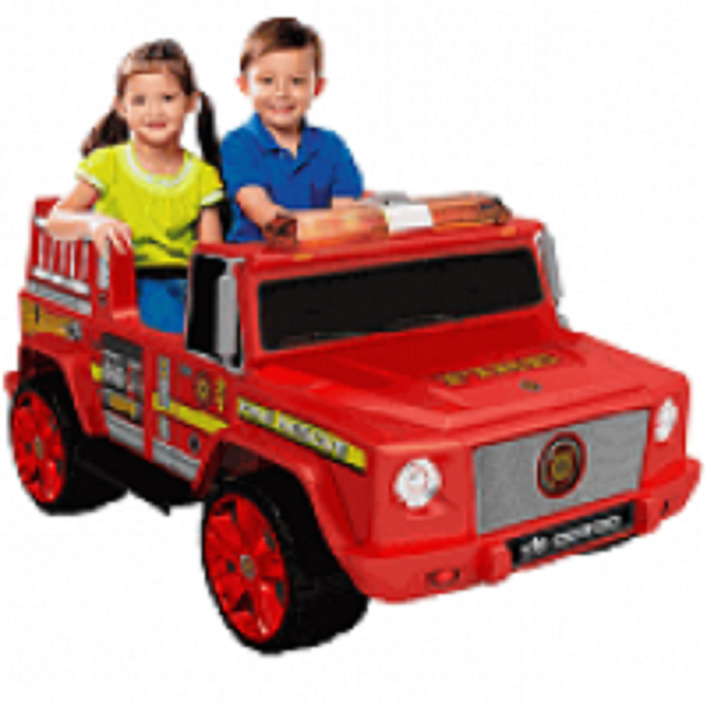 Front Grill For National Products Kids Ride On 2 Seat Fire Truck