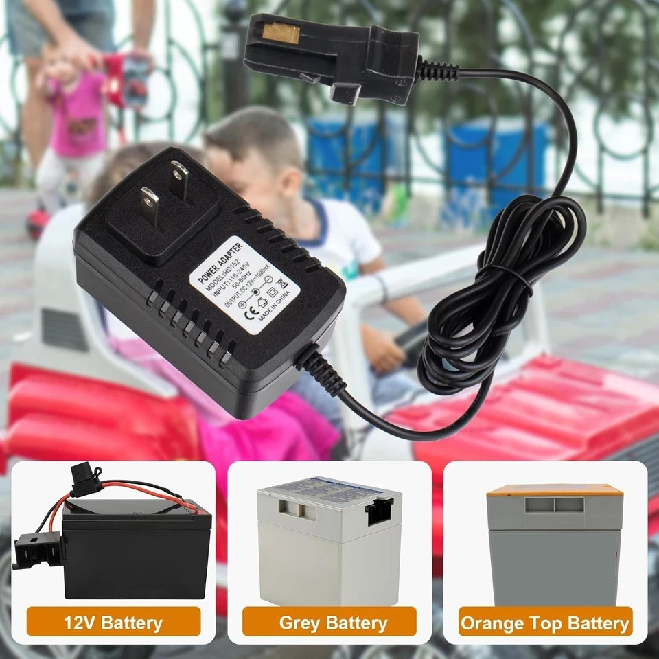 12V Battery Charger Replacement for Power Wheel Battery Charger for All Power…