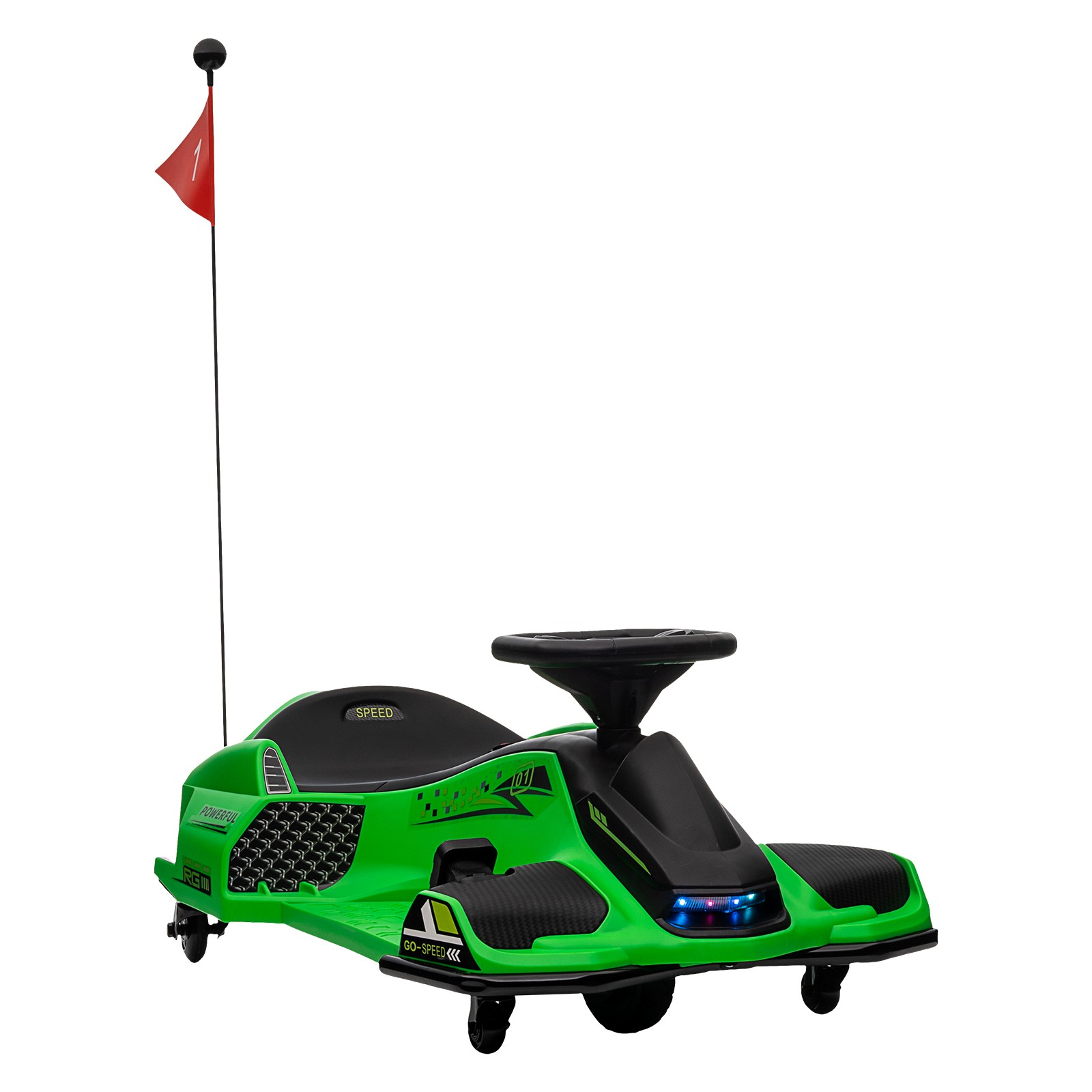 24V Electric Go Kart 180W Brushless Motor Drift Ride On High Low Speed 8-12