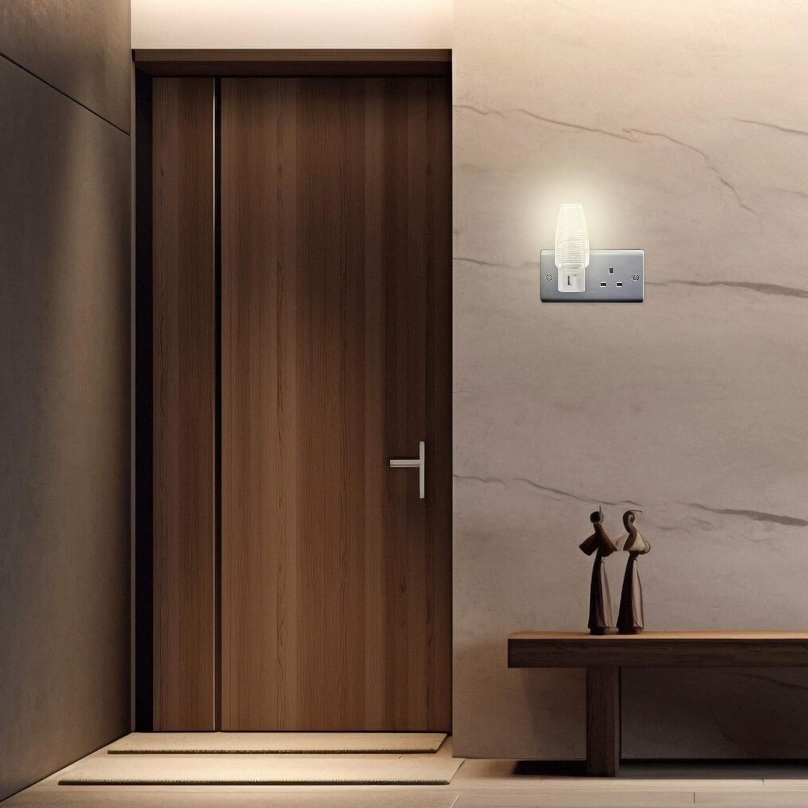Projectpak Plug in Night Light with Manual On/Off Switch for Hallway, Kid’
