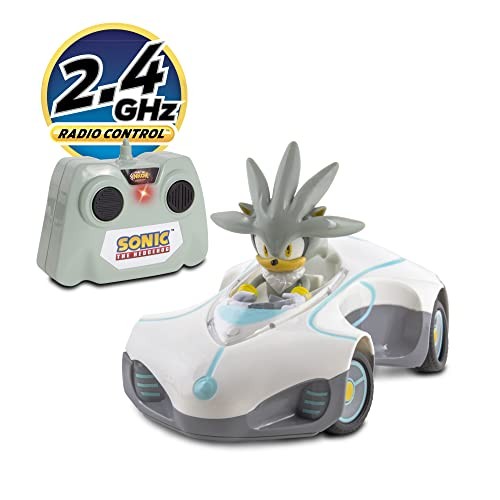 Sonic Team Sonic Racing RC: Silver – NKOK (682), 1:28 Scale 2.4GHz Remote