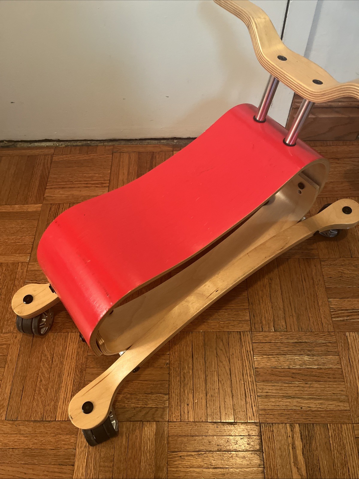 Wishbone Flip 2in1, Wooden Rock & Roll Toy