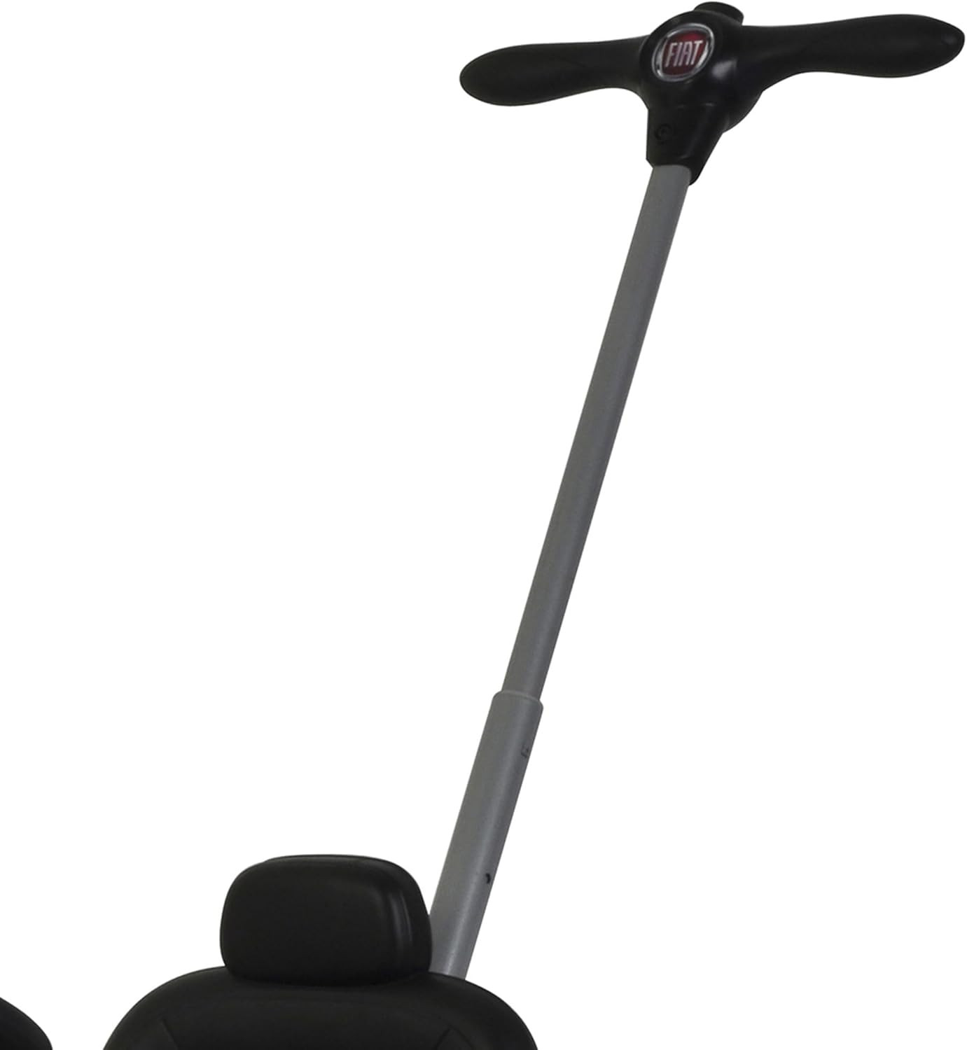 Fiat 500 Ride on Push Toy Baby Car Stroller for Toddlers 1 to 3 Years Old with M