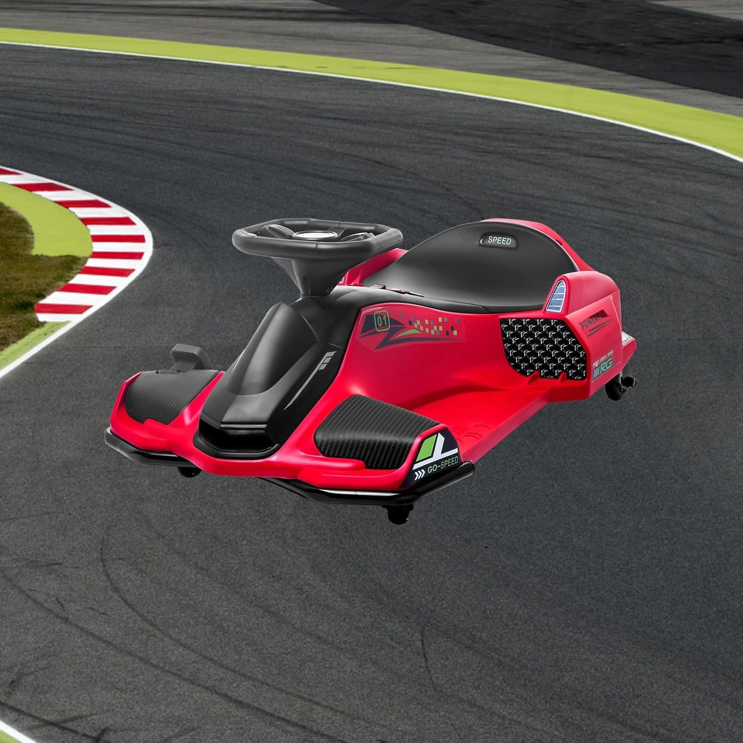 24V Electric Drift Car for Kids – Powerful RC Racing, Ages 8+,Perfect Gift, Red