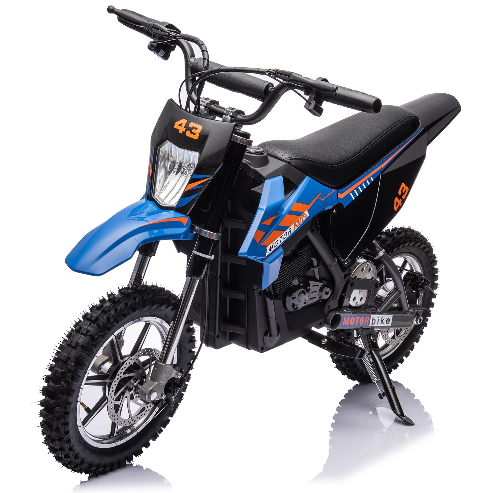 36V Ride On Dirt Bike for Teens ,15.5MPH Electric Off-Road Motorcycle ,LED Light