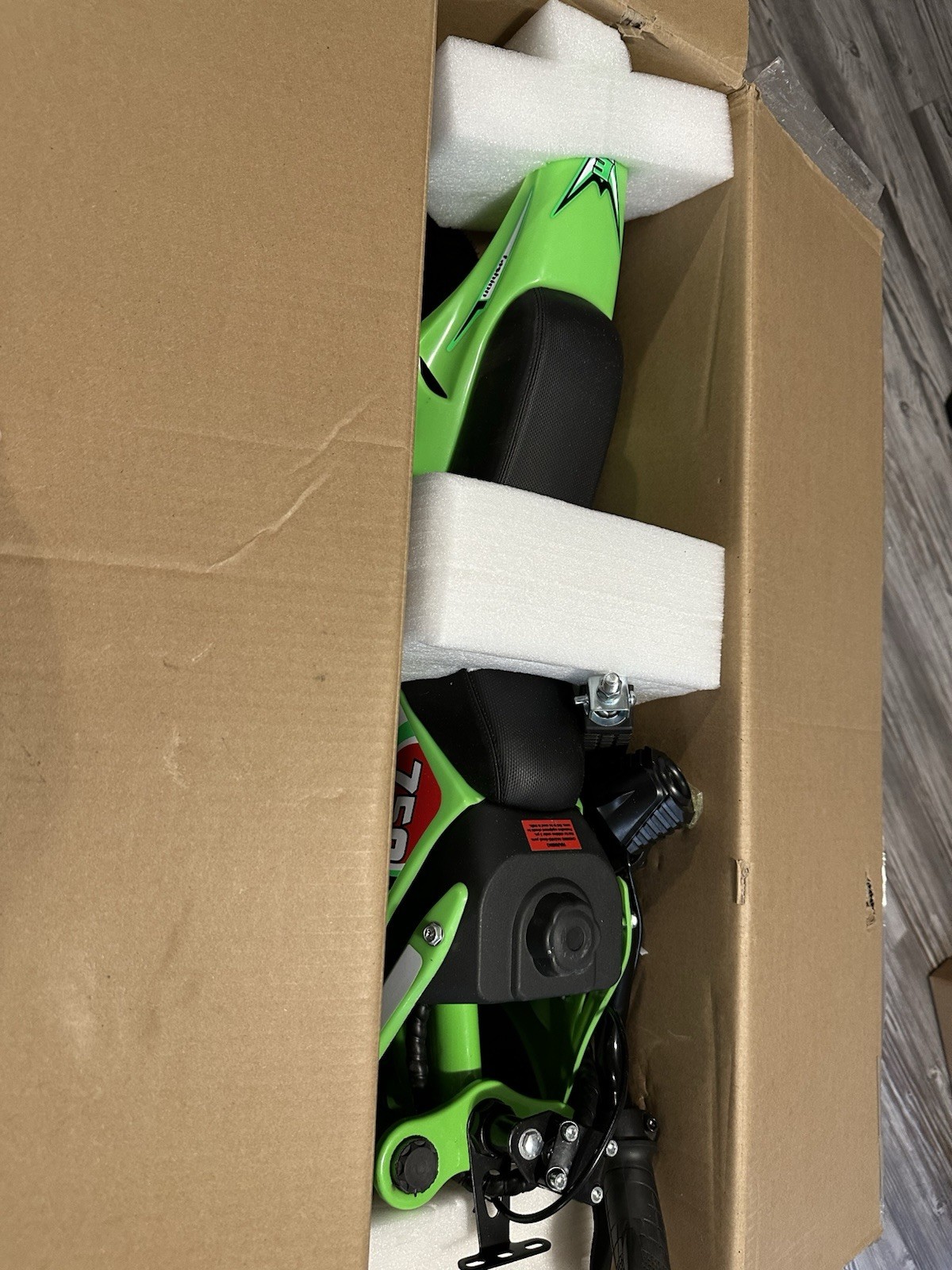 Kids Electric Dirt Bike 12inch 300W 3 Speed 10mph Top Speed