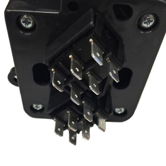 Power Wheels K8285-9319 Ford F-150 Gear Shifter black/grey square hi low fwd rev