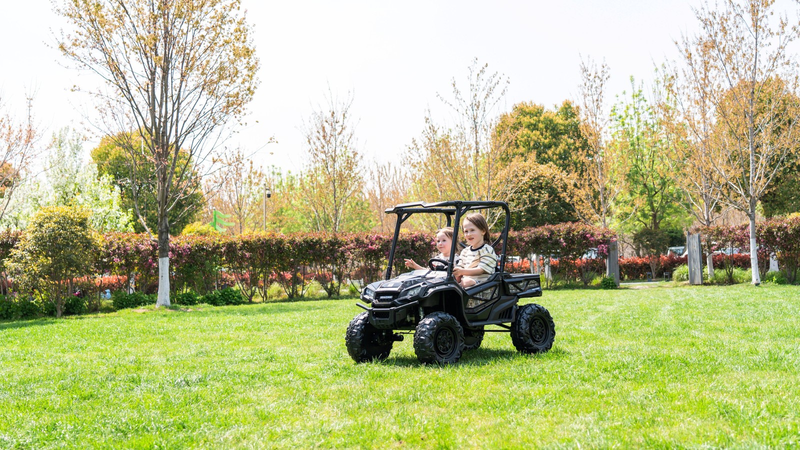 Kids Ride On Toy Car UTV Realtree Camouflage Remote Control 12V Battery Powered