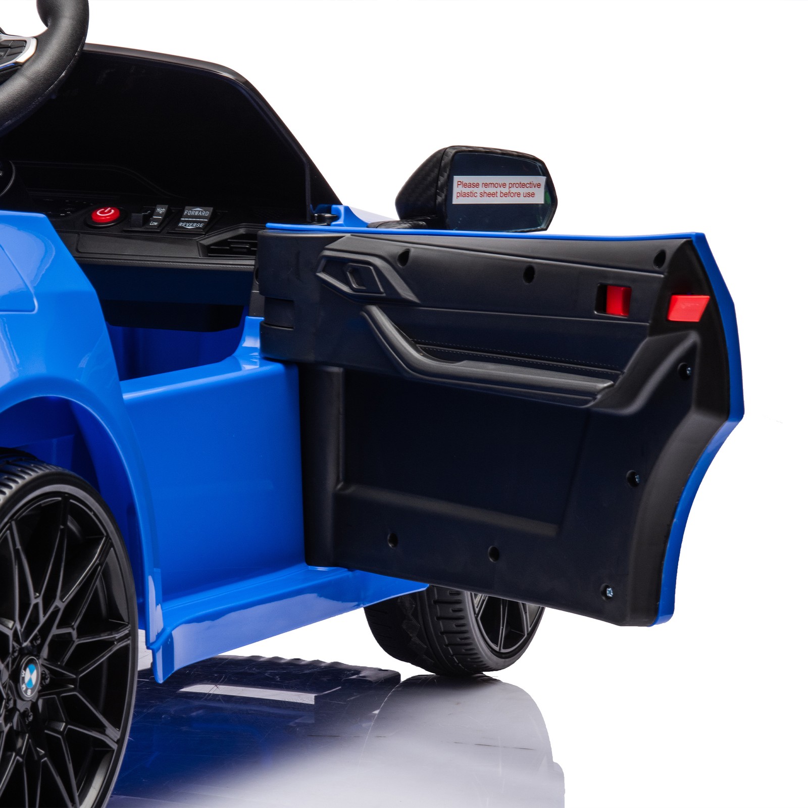 Licensed BMW M4 Electric Ride-On Car 12V W/Parents Remote Control for Kids